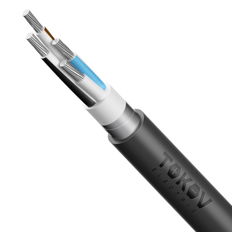 Кабель TOKOV ELECTRIC АВБШв 4х25 МК (N) 0.66кВ (м) 00-00072446