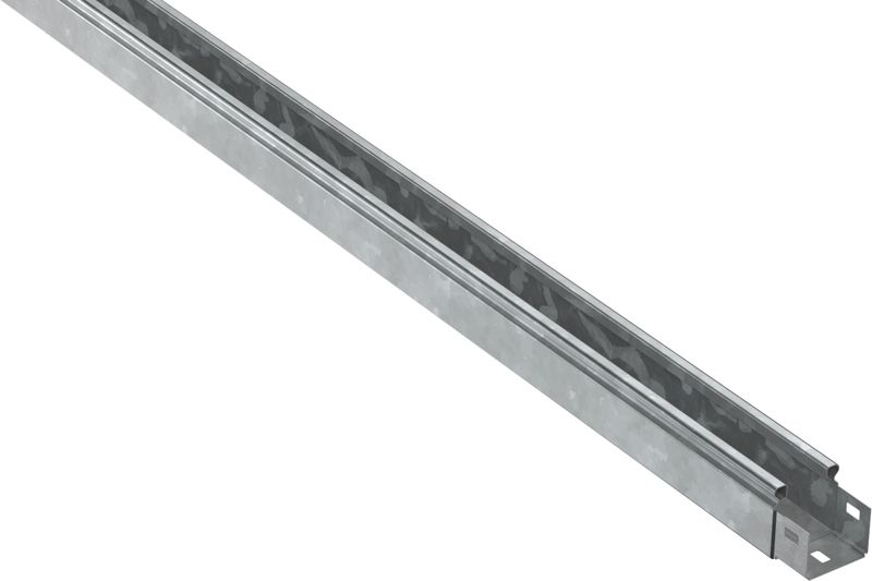 Лоток листовой неперфорир. 50х50 L3000 сталь 1.2мм HDZ IEK CLN10-050-050-120-3-M-HDZ