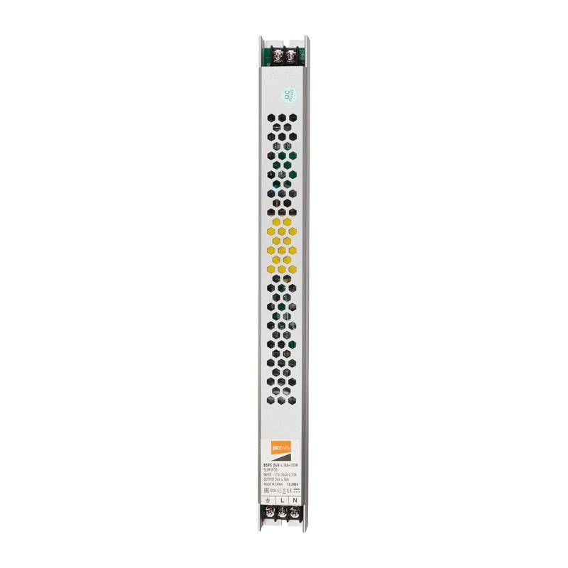 Блок питания для светодиодной ленты BSPS SLIM 100Вт 4.16А 24В IP20 Pro JazzWay 5059900