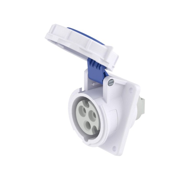 Розетка скрыт. уст. 16А 230В 2P+E с наклоном IP67 DKC DIS4181663