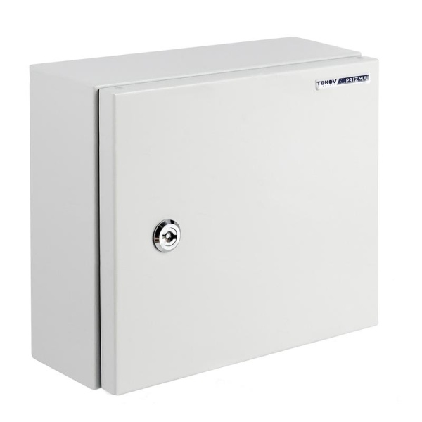 Корпус навесной ЩРн-12 260х310х120 IP54 метал. PRIZMA TOKOV ELECTRIC TKE-PZ-MRB-12-IP54