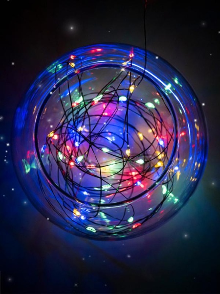 Гирлянда "Роса" DC-G06-120M 120 RGB microLED 12.1м. 8реж. 3хAA ФАZА 5059610