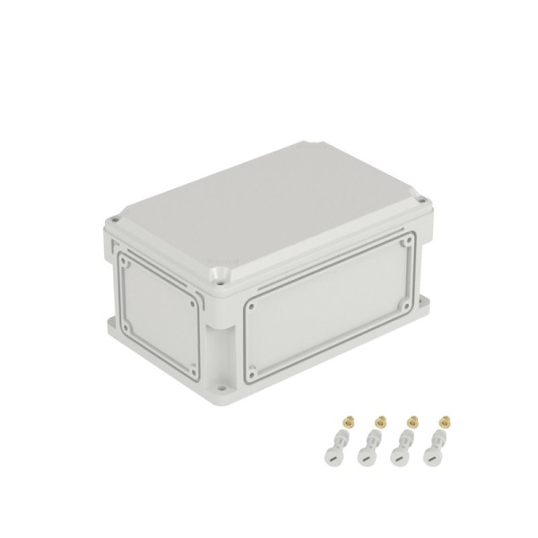 Корпус 300х200х146мм IP67 с непрозр. крышкой 21мм с фланцами пластик. DKC 532210