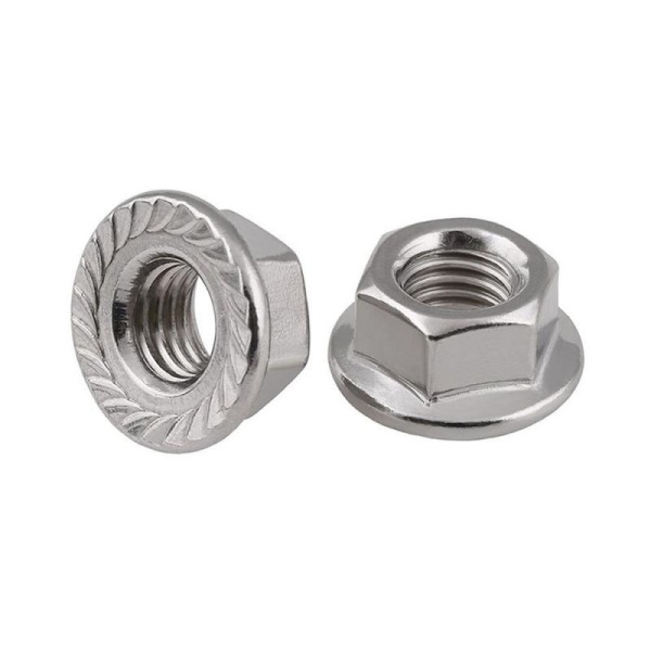 Гайка шестигранная с фланцем М10 DIN 6923 оцинк. (уп.18шт) Zitar 141610