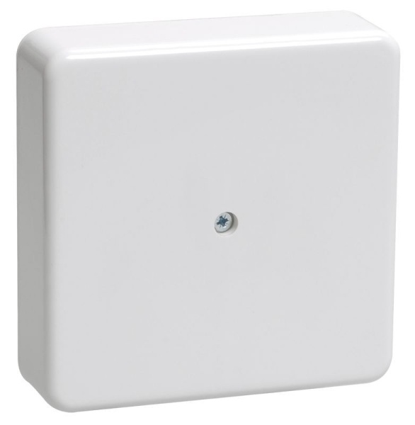 Коробка распаячная ОП 100х100х29 IP20 KM41219 (6 клем. 6кв.мм) бел. IEK UKO10-100-100-029-K01