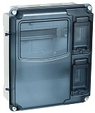 Корпус ЩУРн-П 3/6 Krepta 3 IP66 PC пластик. IEK MSP3-N-06-66-L