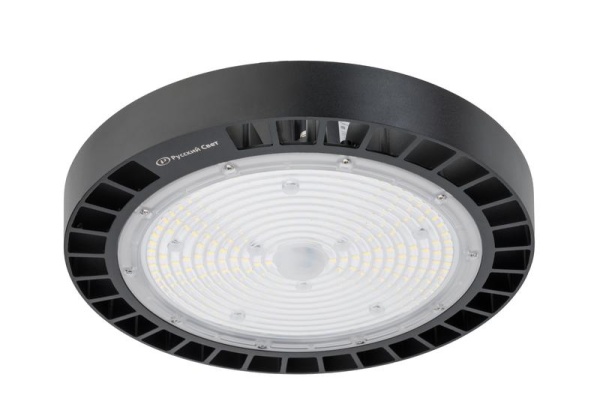 Светильник светодиодный ДСП IB 11 S 150W M 850 BK 298х298х156мм 150Вт 5000К IP65 High Bay подвесной черн. Русский Свет 16091124346