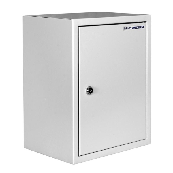 Корпус ЩМП-1 400х310х220 IP31 с монтажн. панелью метал. PRIZMA TOKOV ELECTRIC TKE-PZ-MPB31-1