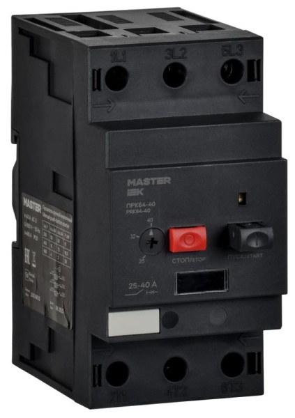 Пускатель ПРК64-40 In=40A Ir=25-40A Ue 660В KARAT IEK DMS22-40
