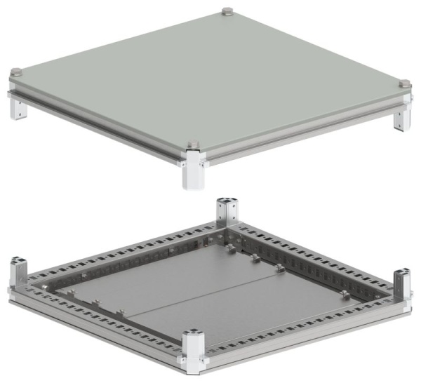 Крыша и основание 800х600 IP54 FORMAT IEK YKM40D-FO-KO-080-060-54