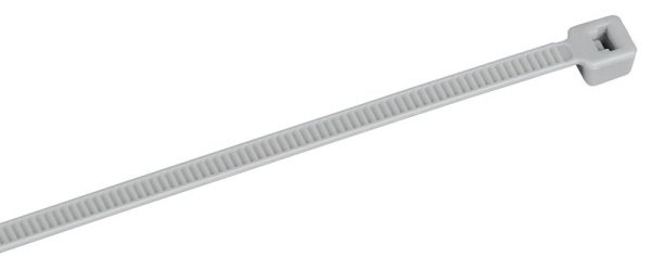 Хомут 3.6х300мм P6.6 стандартный сер. (уп.100шт) IEK UHH30-D036-300-100-K03